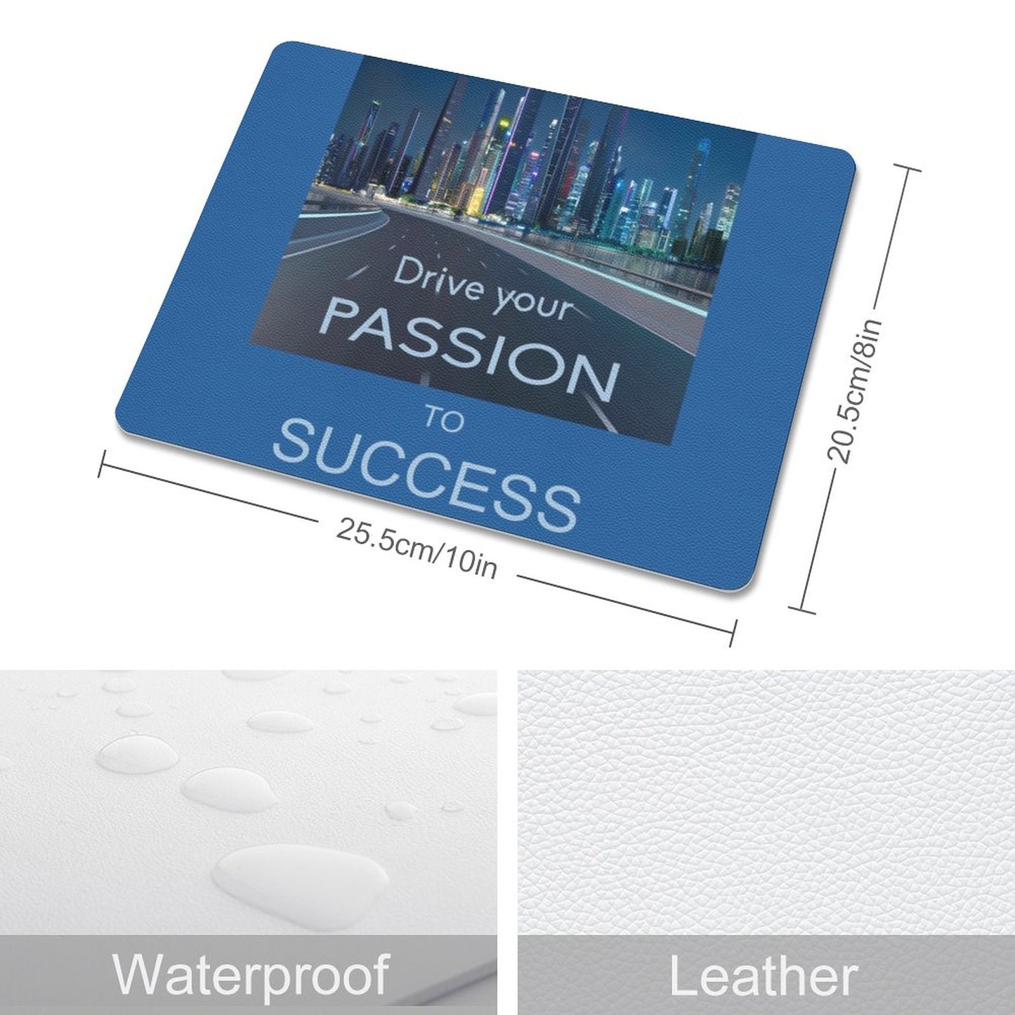 PU Leather Mouse Pad