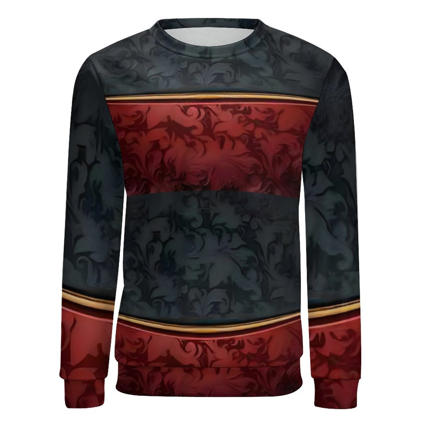 250gsm Round Neck Men's Sweatshirt 4T35 (All-Over Printing)