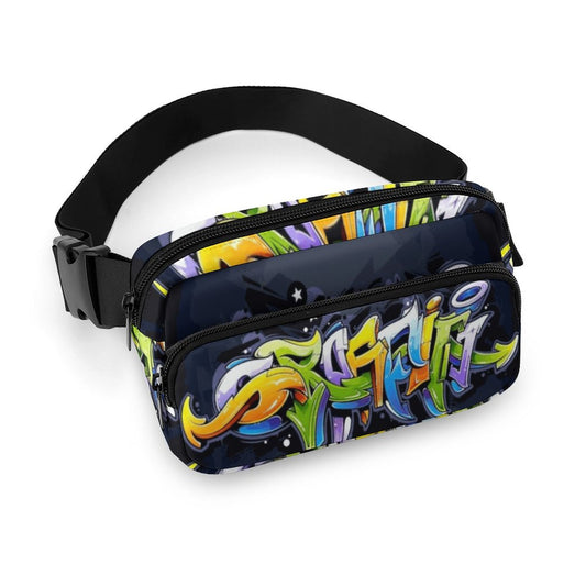 COLORFUL GRAFFITI Bum Bag