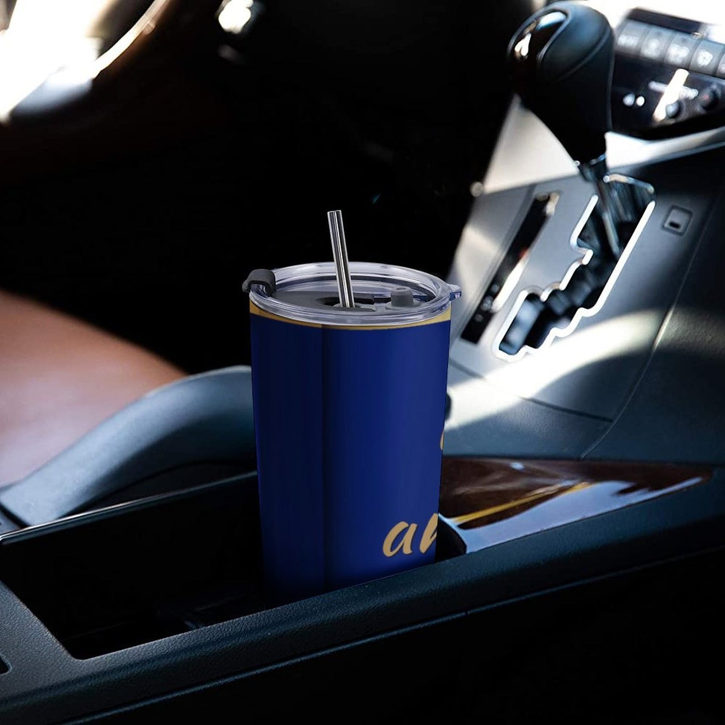 Car Travel Mug Set with Cleaning Kit (590ml/20oz)
