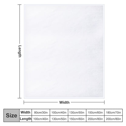 280gsm Flannel Blanket-70"x80" (Dual-sided Printing)