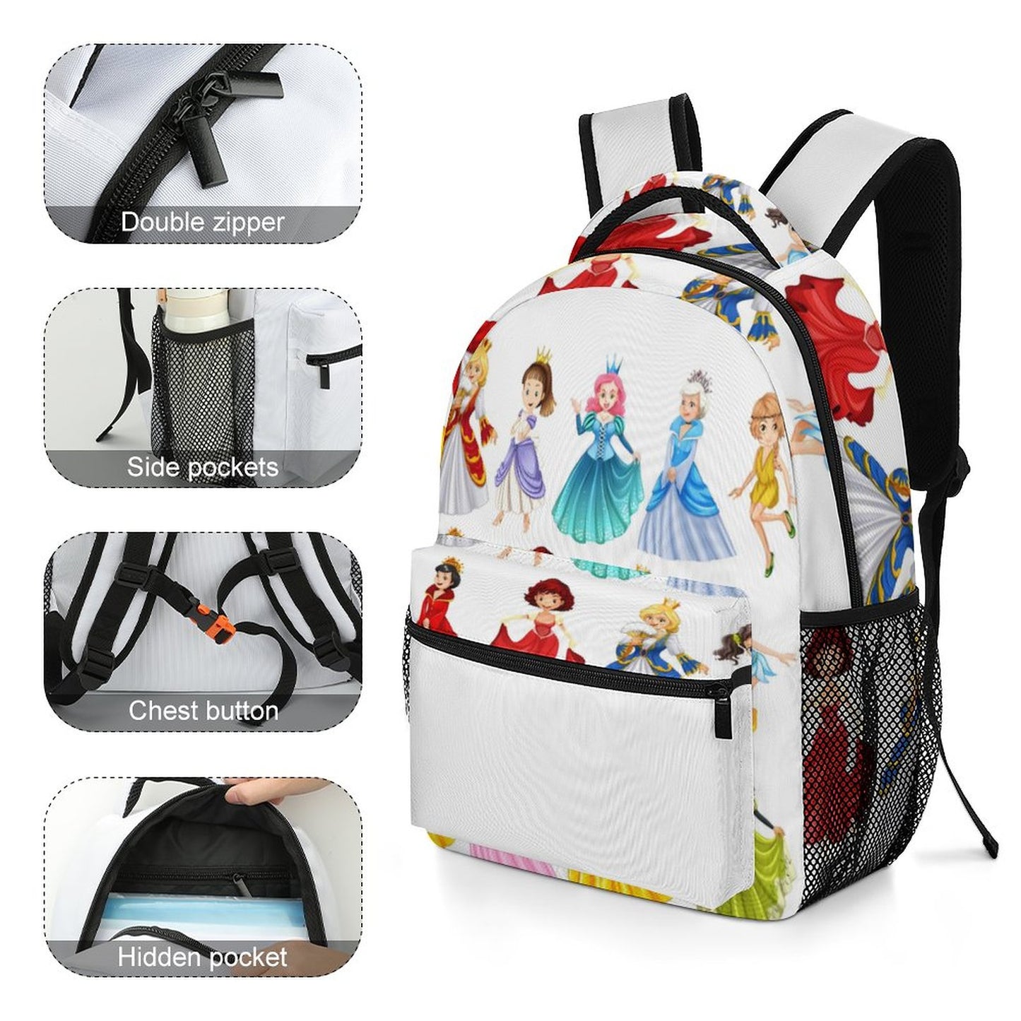 Children's School Backpack A012 (8 Sites)