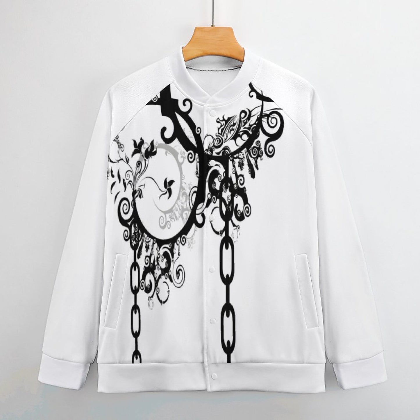 Men's Baseball Jacket (All-Over Printing)
