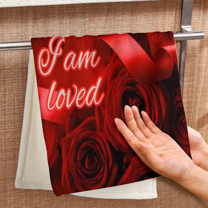 Coral Velvet Towel