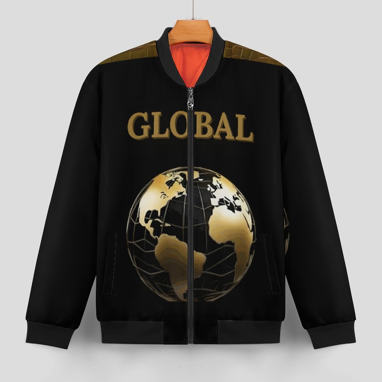 180gsm Zipper Bomber Jacket BMJ (All-Over Printing)