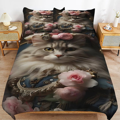3-Piece Bedding Set-90"x90"/ 229x229cm (Dual-sided Printing)