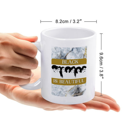 White Mug Printing (Partial Printing)