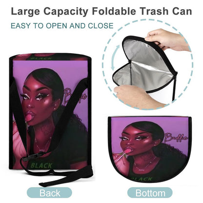 Collapsible Car Trash Bin