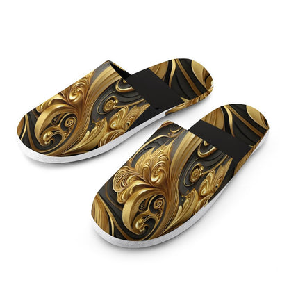 Flannel Men's Cotton Slippers