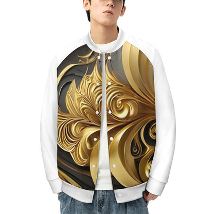 Men's Baseball Jacket (All-Over Printing)