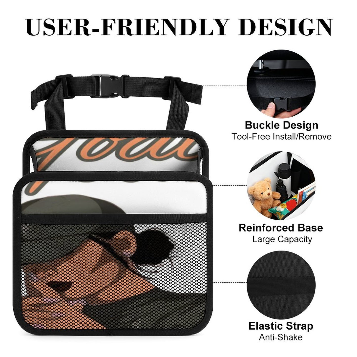 Car Seat Storage Bag(All-Over Printing)