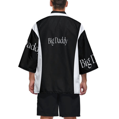 Drop Shoulder Male Kimono Cardigan-BIG DADDY