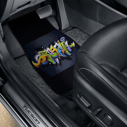 Car Mat Set of 4-GRAFFITI