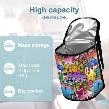 Collapsible Car Trash Bin