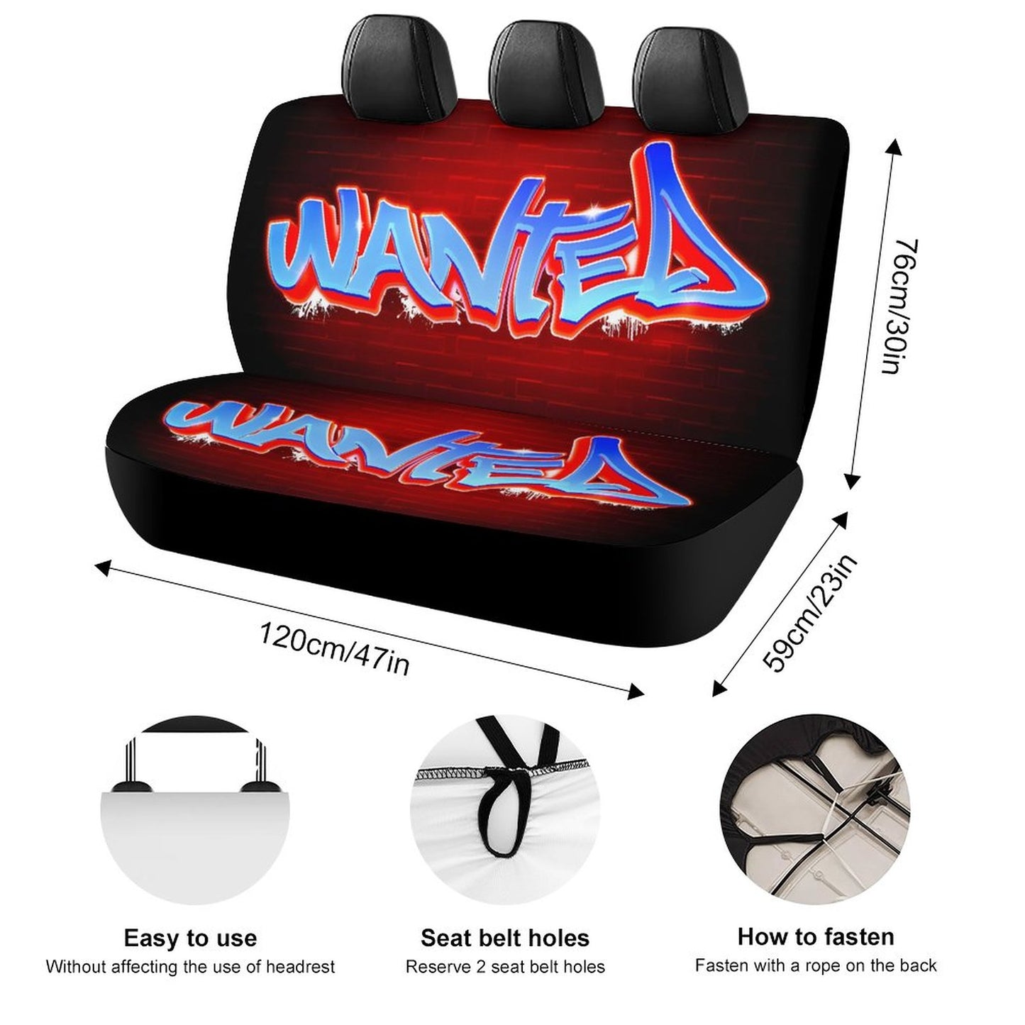 Back Seat Cover for Cars