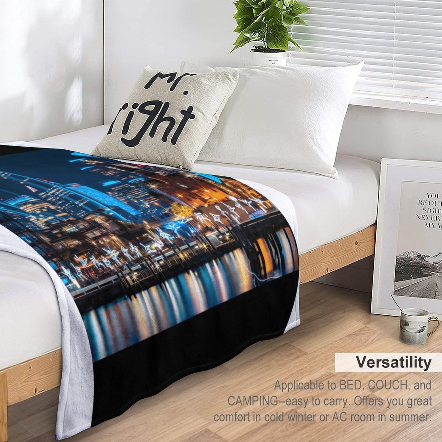 280gsm Flannel Blanket-70"x80" (Dual-sided Printing)