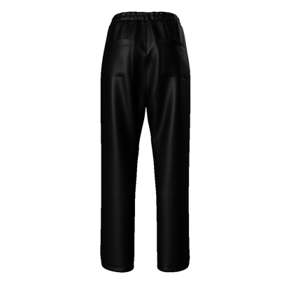 COLORFUL GRAFFITI---BLACK Unisex Straight Leg Pants-SMALL-4XL (only this provider: 3-4 wks. process/delivery)