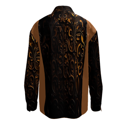 EMBEDDED BRONZE Men's Classic Long Sleeve Shirt