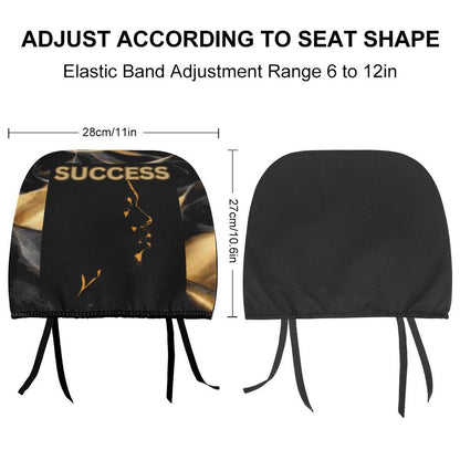 Custom Car Headrest Covers