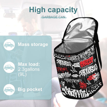 Collapsible Car Trash Bin