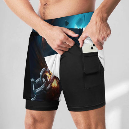 Men Beach Shorts with 4 Pockets DS076