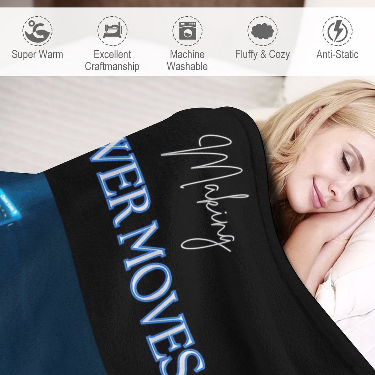 280gsm Flannel Blanket-60"x80" (Dual-sided Printing)