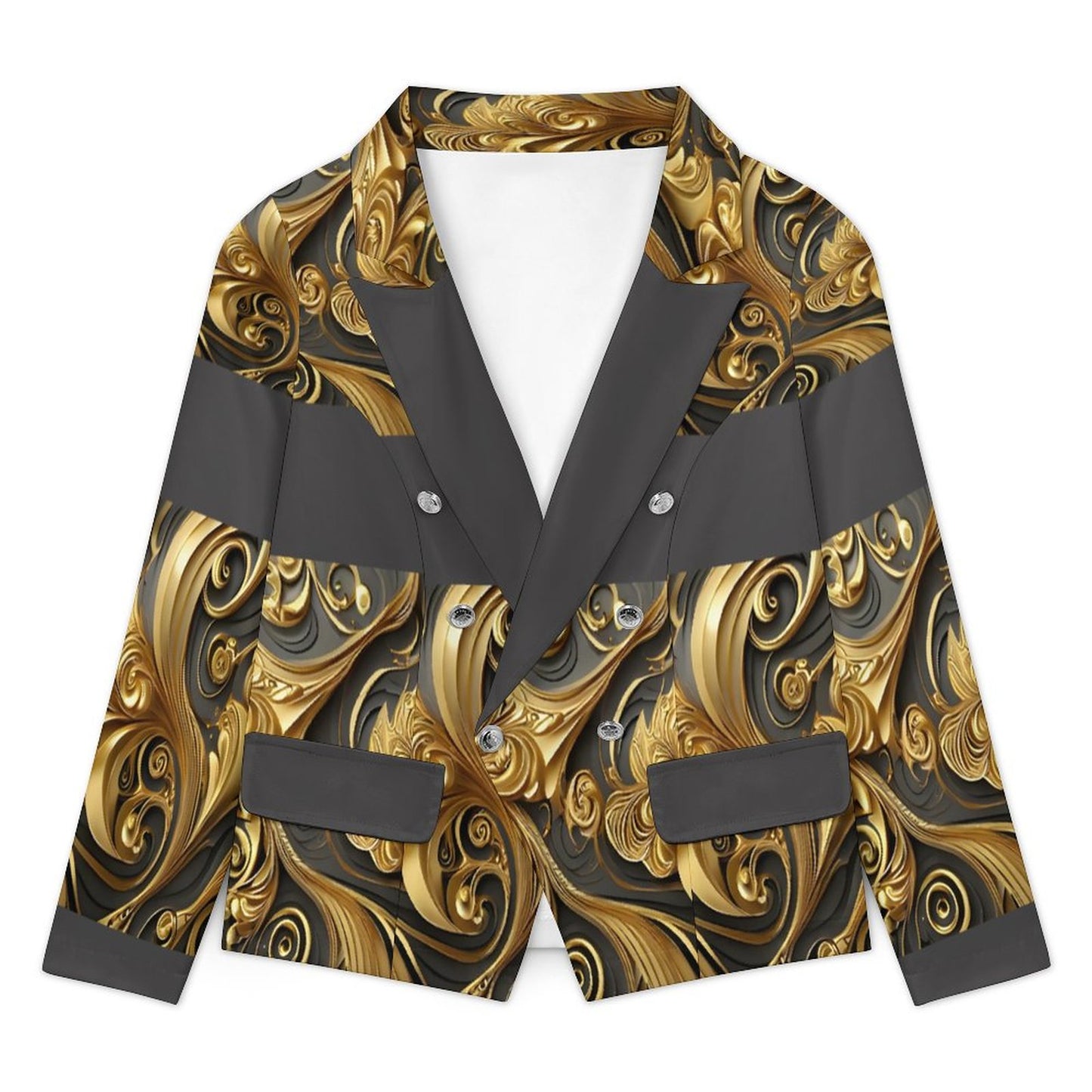 170gsm Women's Casual Blazer(All-Over Printing)