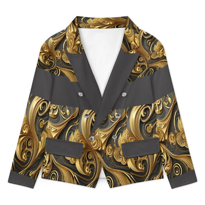170gsm Women's Casual Blazer(All-Over Printing)