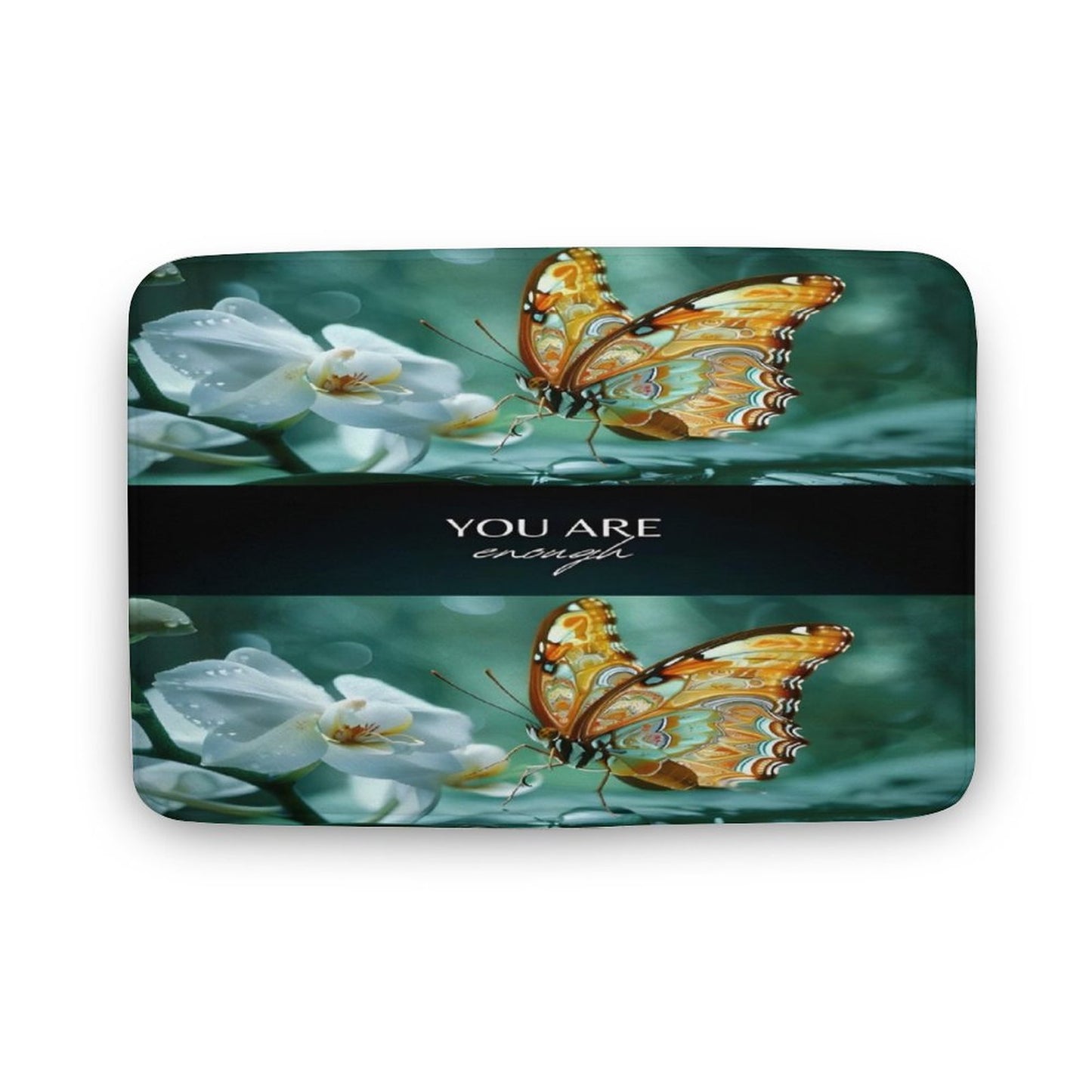 Coral Velvet Rug-19.7"x31.5"/50x80cm-YOU ARE ENOUGH