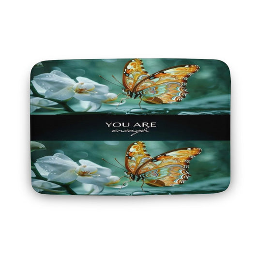 Coral Velvet Rug-19.7"x31.5"/50x80cm-YOU ARE ENOUGH