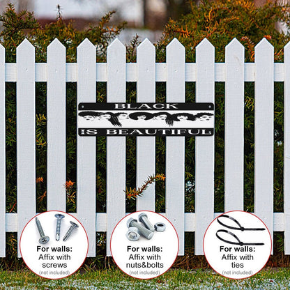 Slim Metal Tin Sign