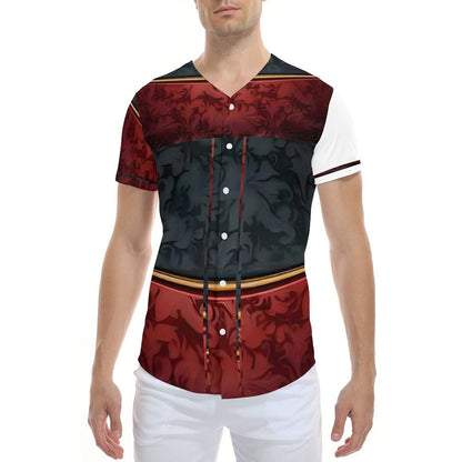 Short Sleeve Men's Baseball Batting Jacket J50T