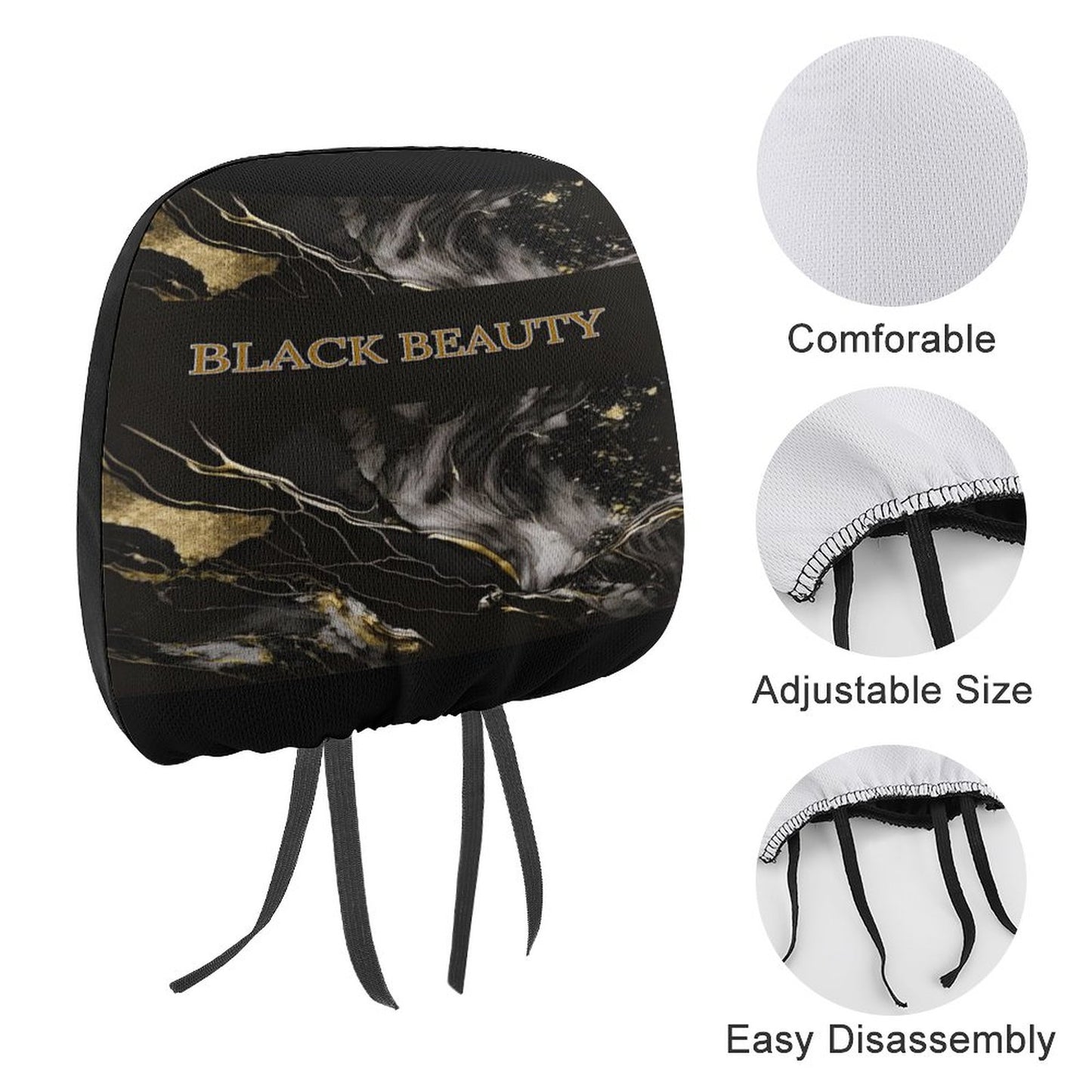 Custom Car Headrest Covers