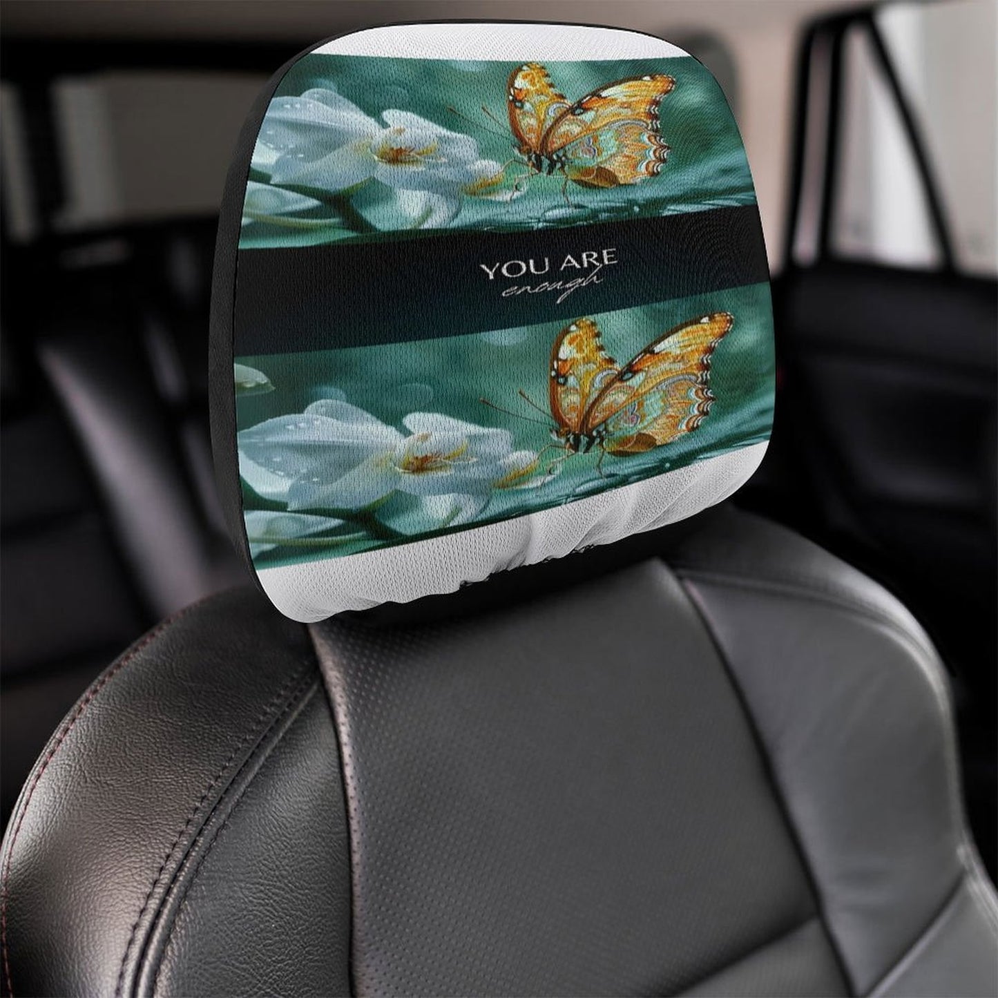 Custom Car Headrest Covers