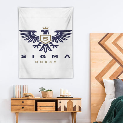 Wall Art with Vertical Tapestry