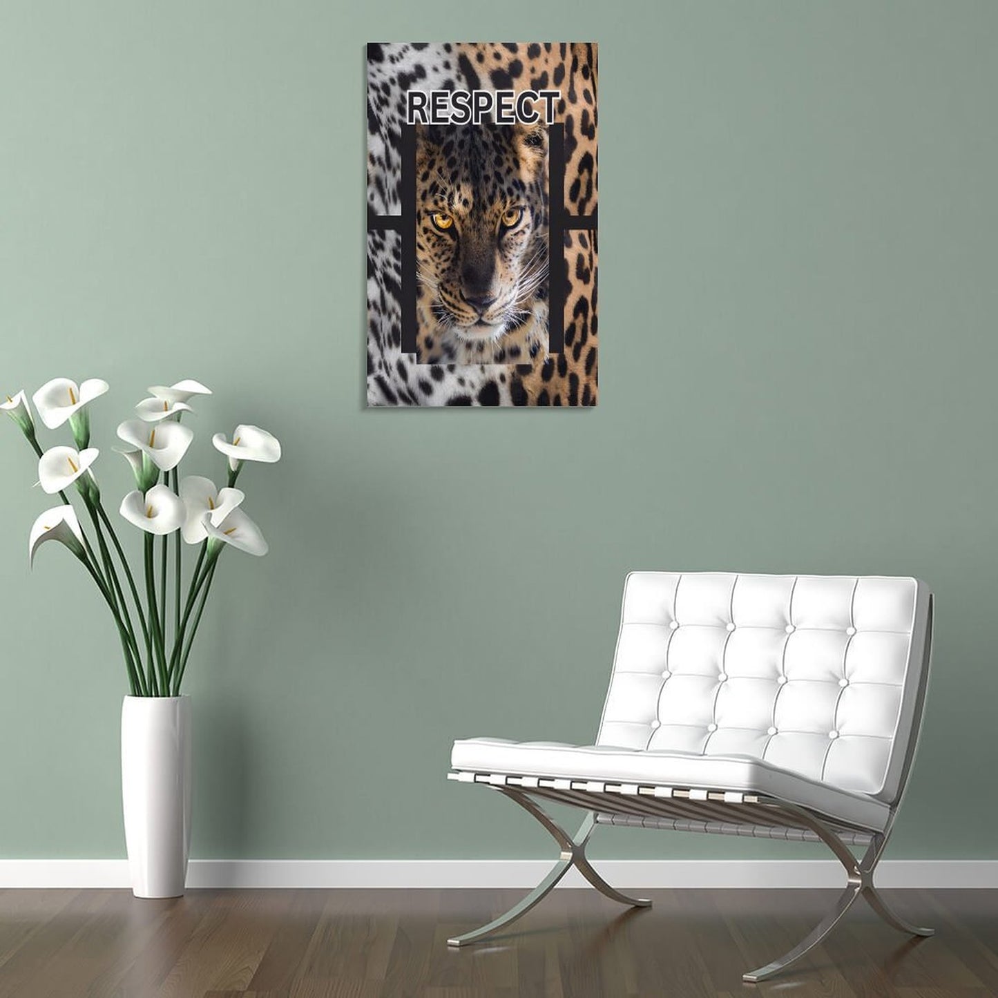 Framed Wooden Poster Hanging (Vertical 2:3)-8x12 inch