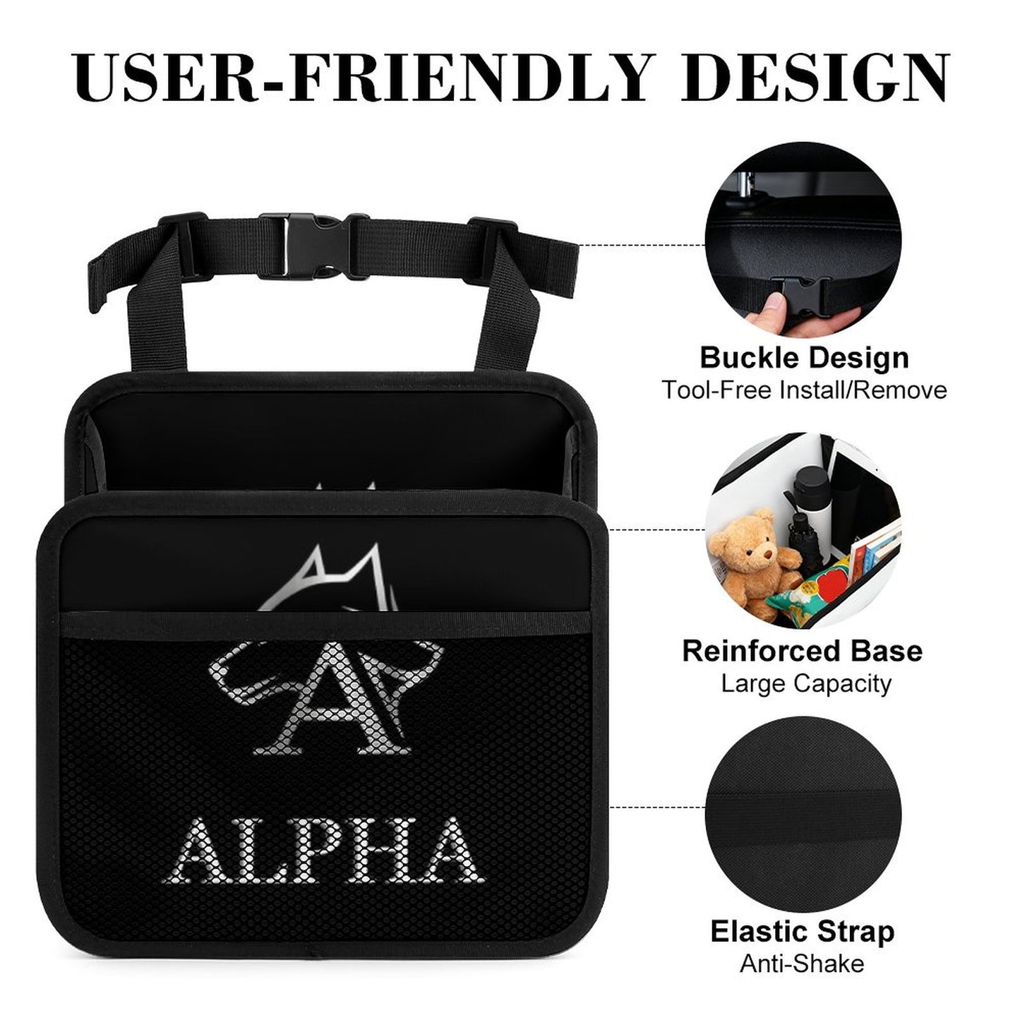 Car Seat Storage Bag(All-Over Printing)
