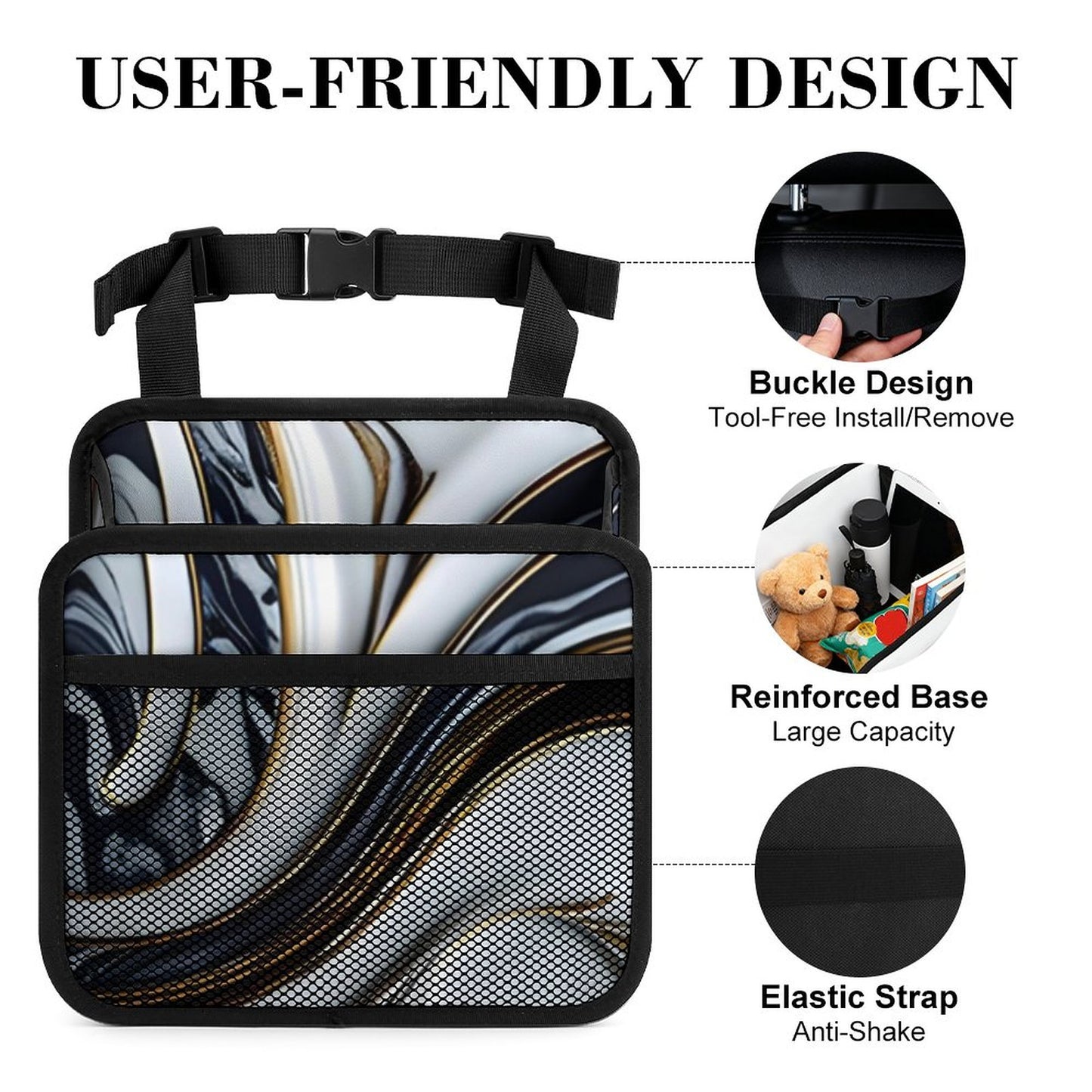 Car Seat Storage Bag(All-Over Printing)