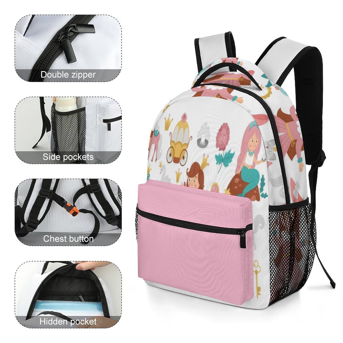Children's School Backpack A012 (8 Sites)