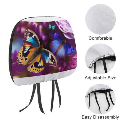 Custom Car Headrest Covers