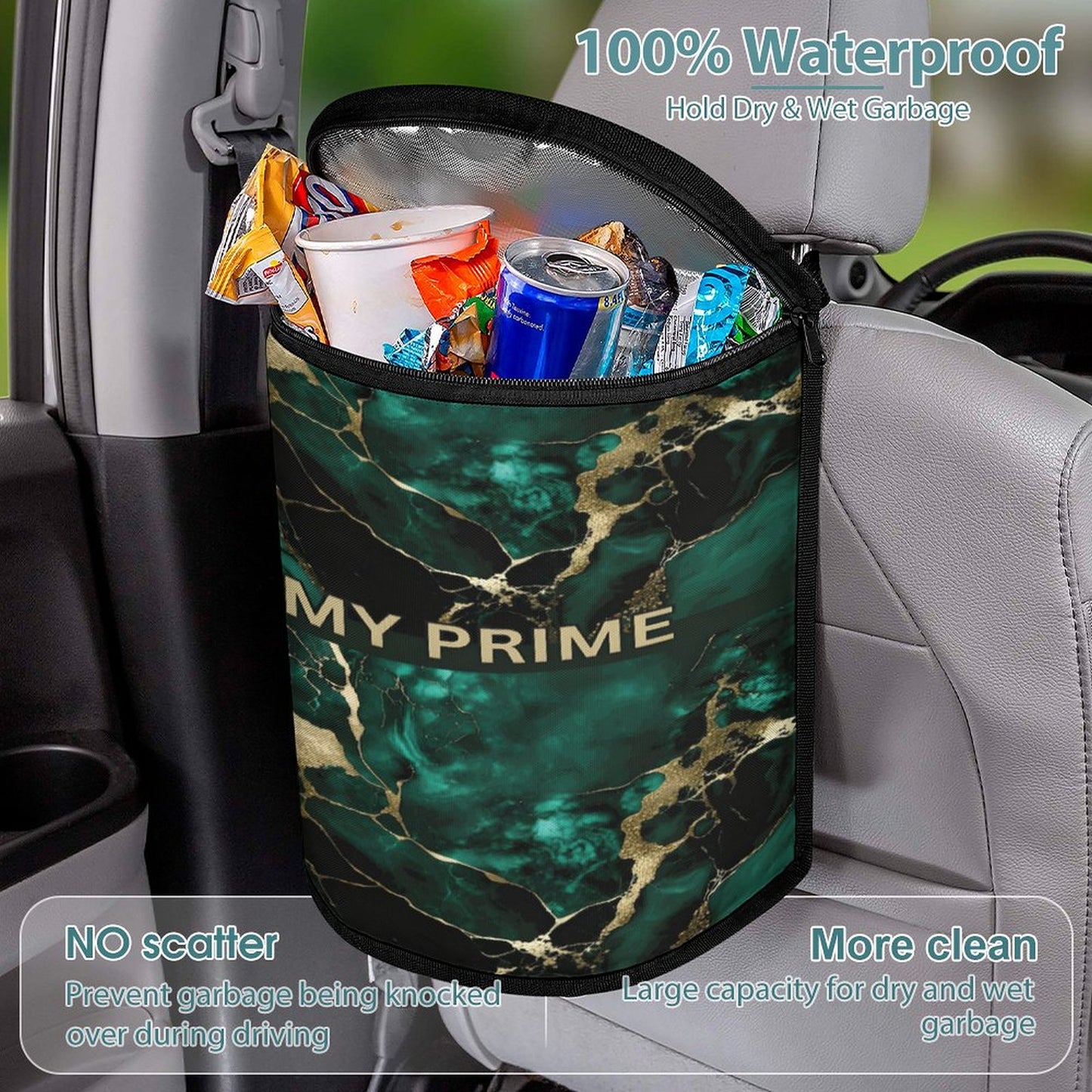 Collapsible Car Trash Bin