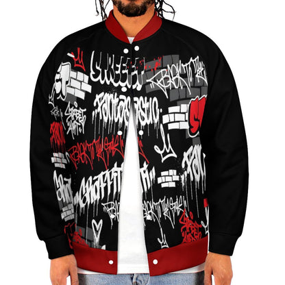 Men's Baseball Jacket (All-Over Printing)