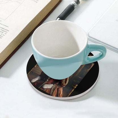 Round Ceramic Coaster