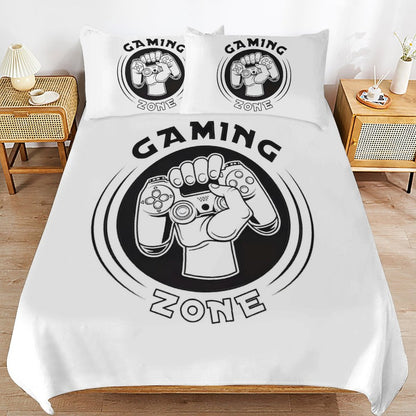 3-Piece Bedding Set-102"x90"/ 259x229cm (Dual-sided Printing)