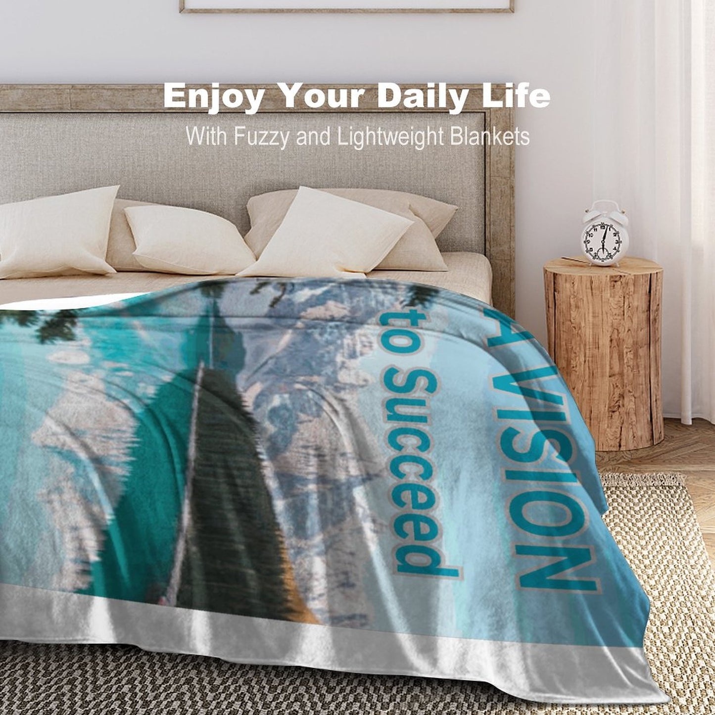 280gsm Flannel Blanket (One-sided Printing)