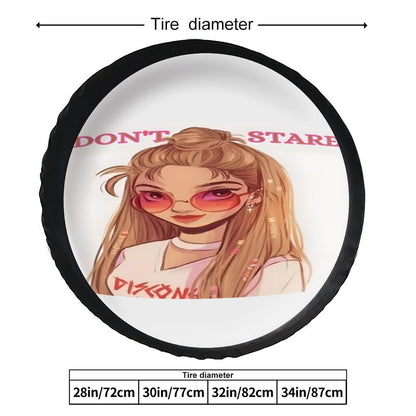 Leather Tire Cover(One-sided Printing)