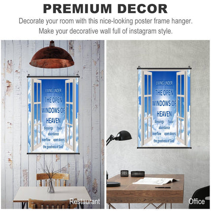 Canvas Hanging Poster with Scrolls-16"x24"/ 40x60cm