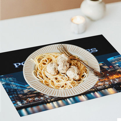 MAKING POWER MOVES PVC Placemats