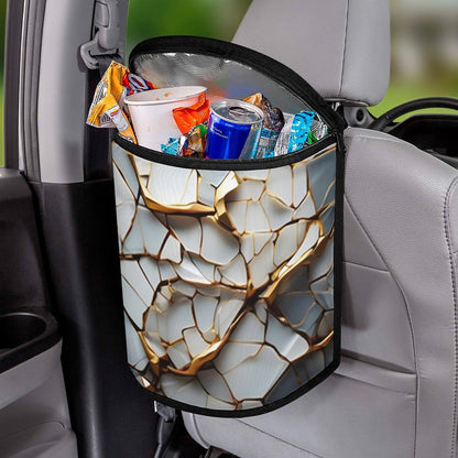 Collapsible Car Trash Bin