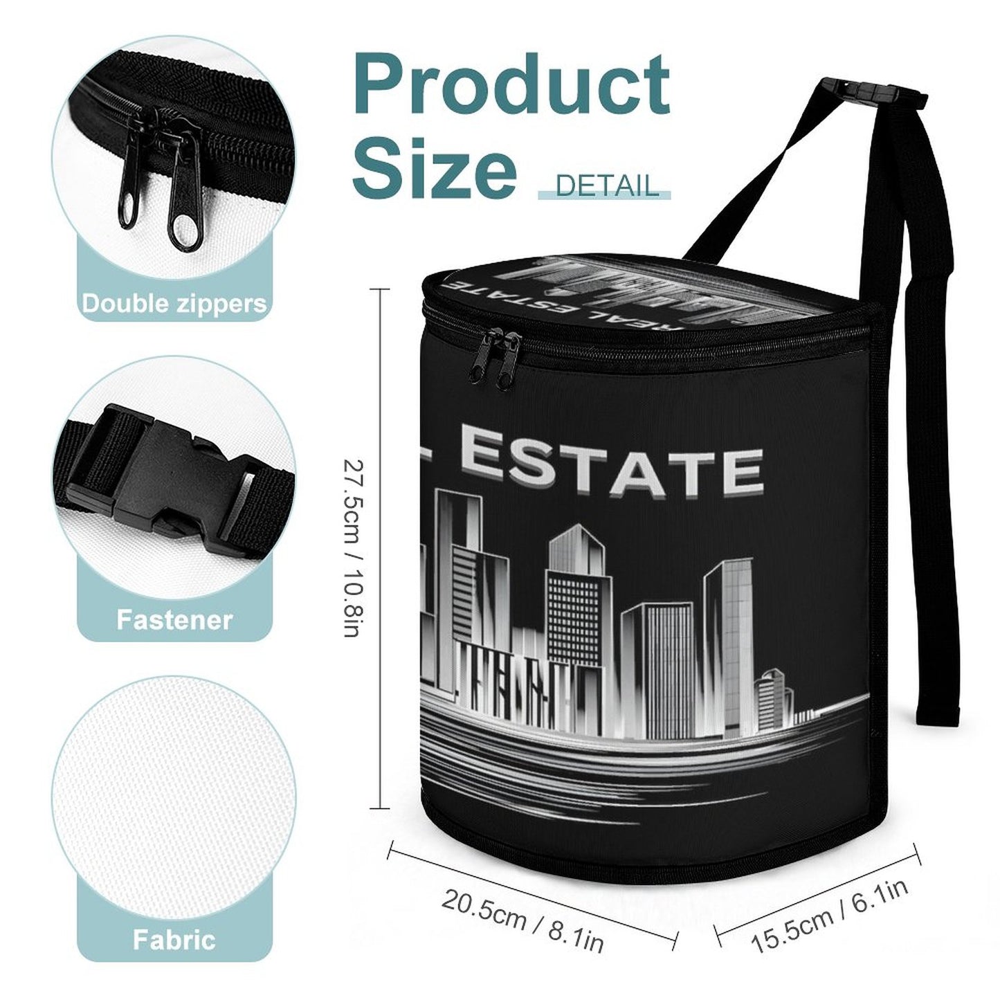Collapsible Car Trash Bin